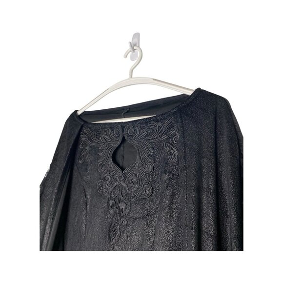 Punk Rave Nightspell Dress Cloak Size XS Small Lace Sleeves Goth Emo Core Black - Picture 7 of 13